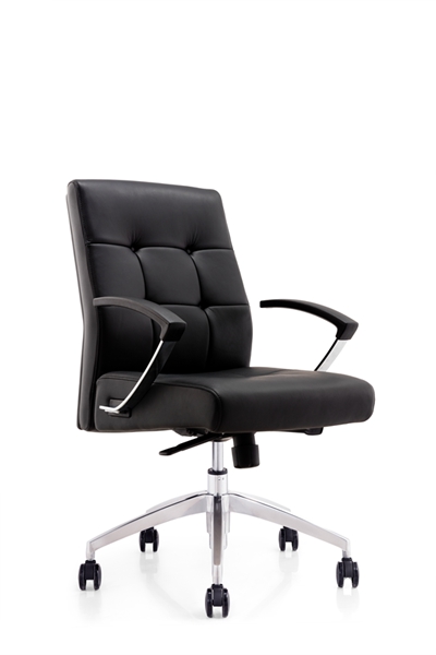 皮椅子CH-231B 黑 (2) 皮椅子CH-231B 黑 (2)