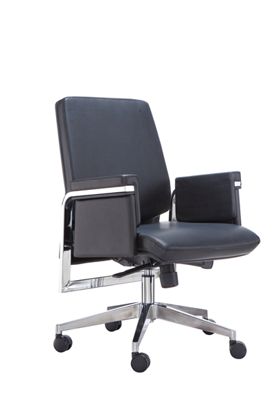 皮椅子CH-141B 黑 (1) 皮椅子CH-141B 黑 (1)