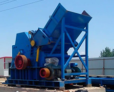 廢鋼廢鋁破碎機外形